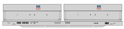 Walthers 105257 HO 50' Evans Cushion Coil Car Union Pacific CNW #249104