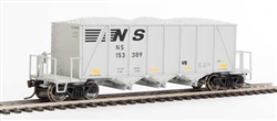 Walthers 106025 HO 40' Ortner 100-Ton Open Aggregate Hopper Norfolk Southern #153389