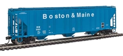 Walthers 106154 HO 55' Evans 4780 Covered Hopper Boston & Maine #5401
