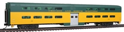 Walthers 15506 HO 85' Pullman-Standard Bi-Level Commuter Coach Chicago & North Western #77