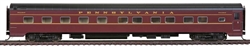 Walthers 16700 HO 85' Pullman-Standard 10-6 Sleeper Plan 4129 LED Lighting No Skirts Pennsylvania Railroad Class PS106A w/Decals