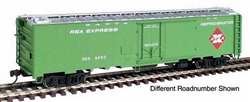 Walthers 17327 HO 50' REA Riveted Steel Express Reefer Santa Fe #1