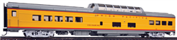 Walthers 18550 HO 85' ACF Dome Coach Lighted Union Pacific Heritage Fleet Columbine Early