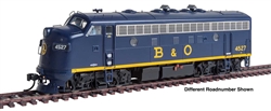 Walthers 40928 HO EMD F7A LokSound 5 Sound & DCC Baltimore & Ohio #4545