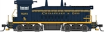 Walthers 41502 HO EMD SW9 LokSound 5 Sound & DCC Chesapeake & Ohio #5257