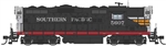 Walthers 49721 HO EMD GP9 Phase II High Short Hood Standard DC Southern Pacific #5610 Freight Service Black Widow