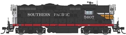 Walthers 49721 HO EMD GP9 Phase II High Short Hood Standard DC Southern Pacific #5610 Freight Service Black Widow