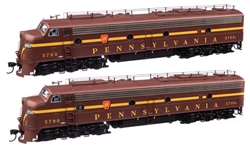 Walthers 49903 HO EMD E8 A-A Standard DC Pennsylvania Railroad Class EP-22 #5764A 5799A
