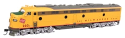 Walthers 49953 HO EMD E9A Standard DC Milwaukee Road #205C