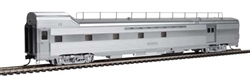 Walthers 9601 HO 85' Pulllman-Standard Baggage-Dormitory Transition Car Santa Fe Includes Decals