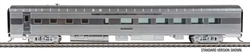 Walthers 9629 HO 85' Pullman-Standard 36-Seat Diner Santa Fe #600