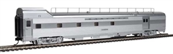 Walthers 9661 HO 85' Pullman-Standard Baggage-Dormitory Transition Car Santa Fe #3479