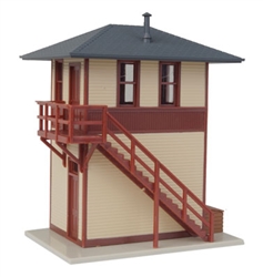Walthers 810 HO Trackside Signal Tower Built-Up