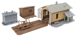 Walthers 909 HO Trackside Tool Buildings Kit