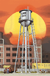 Walthers 2826 HO City Water Tower Built-Ups Silver