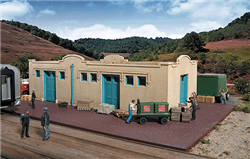 Walthers 2921 HO Mission-Style Freight House Kit