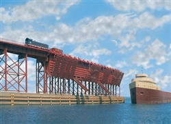 Walthers 3065 HO Ore Dock Kit