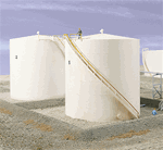Walthers 3168 HO Tall Oil Storage Tank w/Berm Kit