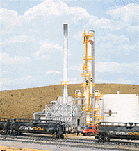 Walthers 3219 N North Island Oil Refinery Kit