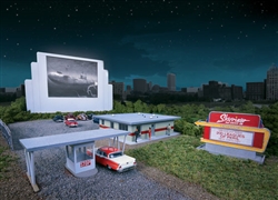 Walthers 3478 HO Skyview Drive-In Theater Kit