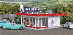 Walthers 3484 HO Vintage Dairy Queen Kit