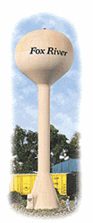 Walthers 3528 HO Modern Water Tower Kit