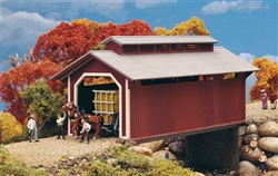 Walthers 3652 HO Willow Glen Covered Bridge Kit