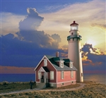 Walthers 3663 HO Rocky Point Lighthouse Kit