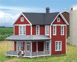 Walthers 3664 HO Cottage Grove Farm House Kit