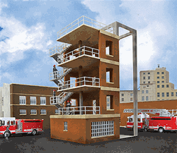 Walthers 3766 HO Fire Department Drill Tower Kit