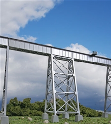 Walthers 4554 HO Steel Railroad Bridge Tower Kit