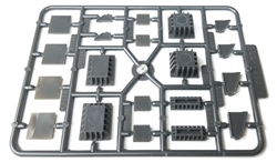 Walthers 4559 HO Bridge Shoes and Adapters Assortment Kit