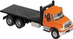 Walthers 11651 HO International 7600 3-Axle Flatbed Truck Cab Flatbed