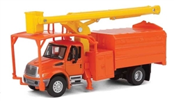 Walthers 11744 HO International 4300 2-Axle Truck w/ Tree Trimmer Body Cab and Body Boom