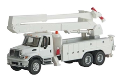 Walthers 11754 HO International 7600 Utility Truck w/ Bucket Lift w/ Utility Company decals