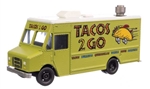 Walthers 12109 HO Morgan Olson Route Star Van Tacos 2 Go Food Truck