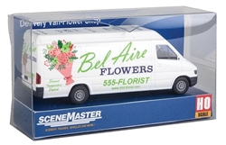 Walthers 12205 HO Delivery Van Bel Aire Flowers