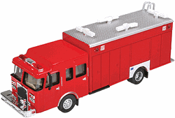 Walthers 13802 HO Hazardous Materials Fire Truck