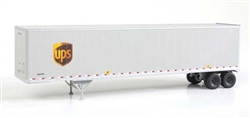 Walthers 2256 HO 48' Stoughton Trailer 2-Pack United Parcel Service Modern Shield Logo Brown