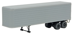 Walthers 2400 HO 35' Fluted-Side Trailer 2-Pack Kit Undecorated