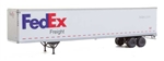 Walthers 2452 HO 53' Stoughton Trailer 2-Pack FedEx Freight