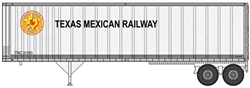 Walthers 2516 HO 40' Trailmobile Trailer 2-Pack Assembled Texas-Mexican Railway