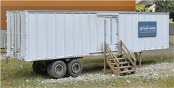 Walthers 2901 HO Construction Site Storage Trailer Kit