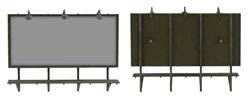 Walthers 4253 HO Wall-Mounted Billboard pkg(3) Kit