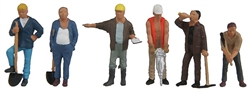 Walthers 6022 HO Construction Workers Pkg 6