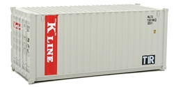 Walthers 8065 HO 20' Corrugated Container K-Line