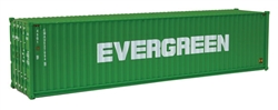 Walthers 8258 HO 40' Hi Cube Corrugated Side Container Evergreen