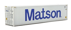 Walthers 8263 HO 40' Hi-Cube Corrugated-Side Container Matson