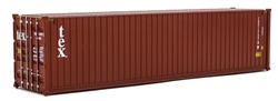 Walthers 8266 HO 40' Hi-Cube Corrugated-Side Container TEX Brown