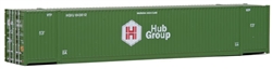 Walthers 8505 HO 53' Singamas Corrugated Side Container Hub Group Green